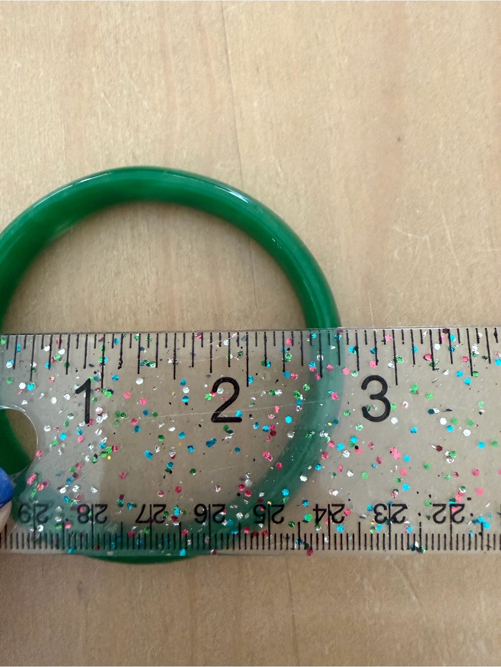 Vintage jade or jade-like bangles. So pretty and fun to layer with - Picture 3 of 7
